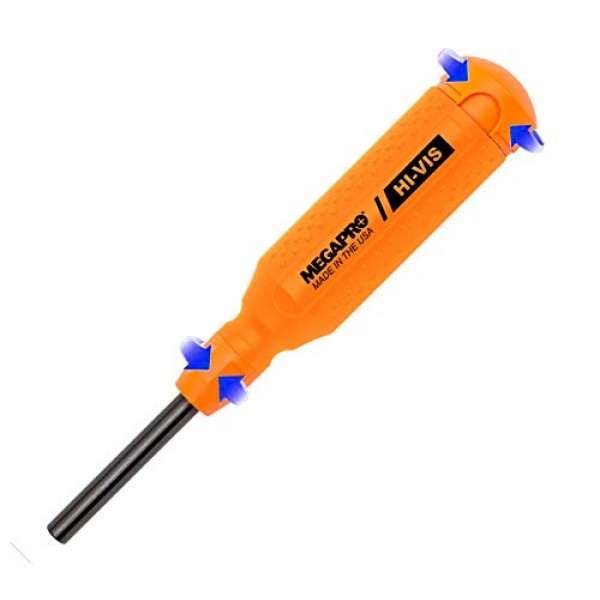 Megapro Hi Vis 오리지널 멀티 비트 드라이버 15 in 1 높은 가시성 오렌지 미국 151HVO
