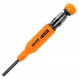 Megapro Hi Vis 오리지널 멀티 비트 드라이버 15 in 1 높은 가시성 오렌지 미국 151HVO