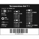 Wera Decking Construction Set T 1, 21개, 05134021001