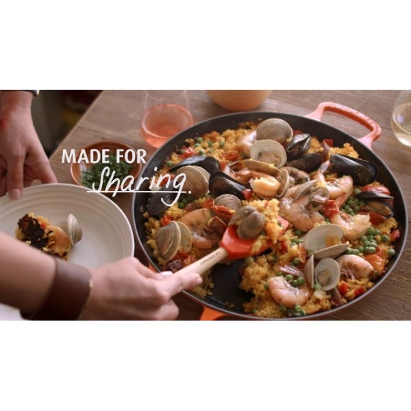 르 크루제 실리콘 크래프트 시리즈 중간 주걱, 11 1/8