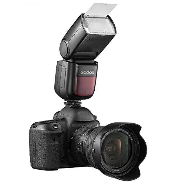 Godox V850III 플래시 카메라 플래시 7.2V/2600mAh HSS 1/8000 2.4G 1.5s 재활용 시간 Canon, Nikon, Sony, Fuji, Panasonic, Olympus(TTL 없음)용 표준 핫슈가 포함된 DSLR 카메라용 450 풀 파워 팝