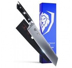 Dalstrong Kiritsuke 셰프 나이프 - 8.5인치 - 글래디에이터 시리즈 엘리트 - 독일 단조 고탄소 독일 강철 - 풀 탱 주방 나이프 - 블랙 G10 핸들 - 칼집 포함 - 셰프 나이프 - NSF 