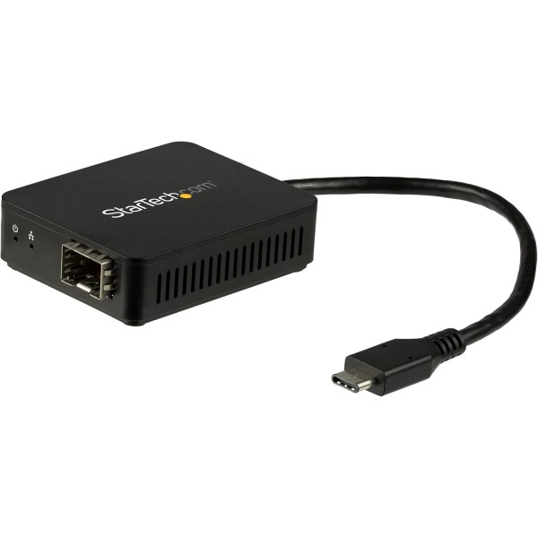 StarTech.com USB C-광섬유 변환기 - 개방형 SFP - 1000BASE-SX/LX - Windows/Mac/Linux - USB 이더넷 어댑터 - USB 네트워크 어댑터 (US1GC30SFP)