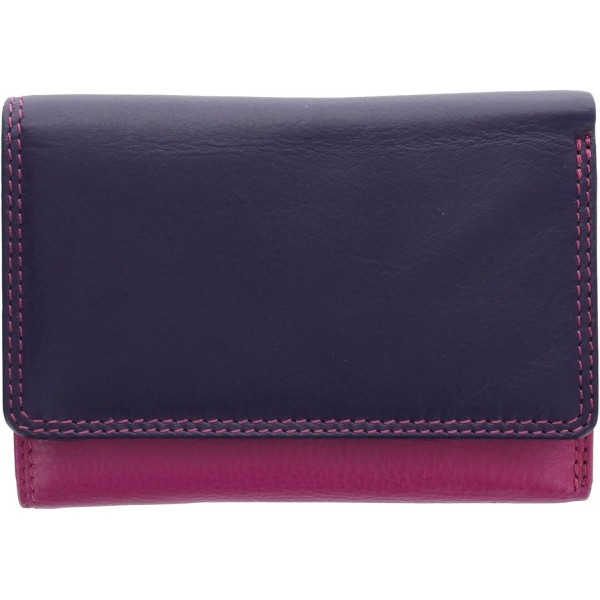 Visconti Rainbow Collection Biola 지갑 지갑 가죽, RFID 보호 기능 RB39 Baya Multi