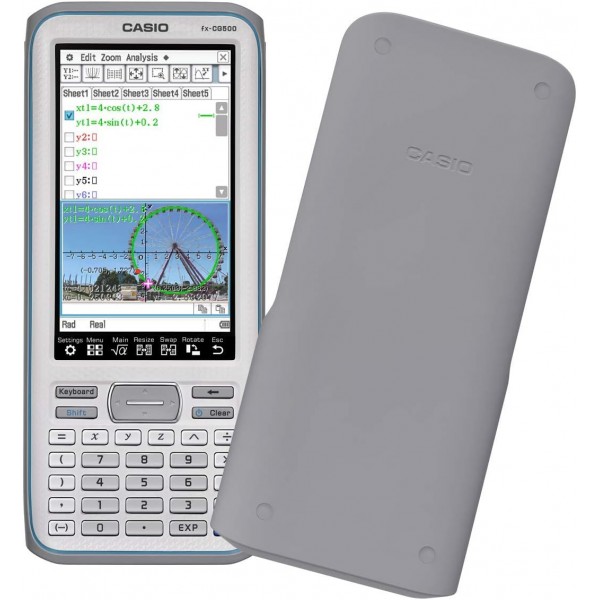 스타일러스 그래프 계산기 포함 Casio 터치스크린, 4.8(fx-CG500)
