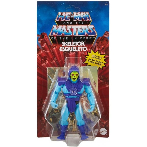 Masters of the Universe GNN88 - Origins 액션 피규어(14cm) 스켈레톤, 6년부터 플레이 및 수집용 액션 피규어