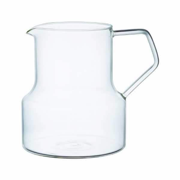 KINTO CAST 23088 원터치 찻주전자, 23.7 fl oz(700 ml), 내열 유리, 홍차, 전자레인지 및 식기세척기 사용 가능