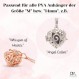 PYA Engelsrufer Harmony Ball in 로즈 골드 / 블랙 | 모두에 적합 엔젤 체인 펜던트를 선택하세요. 사이즈 M / 14mm | PYA 개인용 여성용 컬러 볼 - Angelsrufer Jewellery Harmony Ball Grey