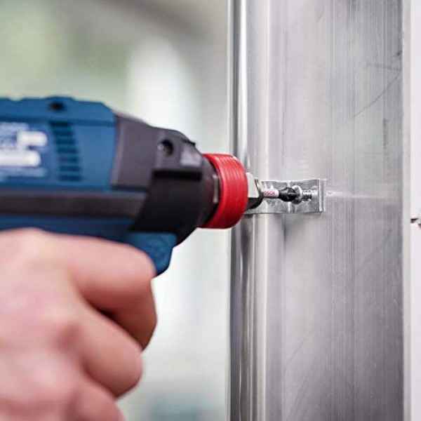 Bosch 2608522324 드라이버 비트 세트, 8개, 육각 샤프트 0.25인치(6.35mm), 홈 생크 0.4인치(9mm), PH2 x 25mm)