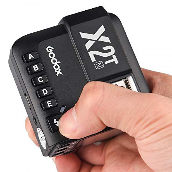 Godox 2X TT600 HSS 2.4G 무선 마스터/슬레이버 플래시 스피드라이트 및 수신기 Godox X2T-N 원격 트리거 송신기 키트 Nikon 카메라와 호환되는 Godox X 시스템 내장