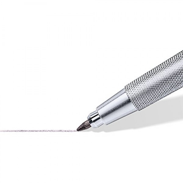 STAEDTLER Mars Technico 780 C-9 리드홀더 연필, HB 리드 포함, 블랙