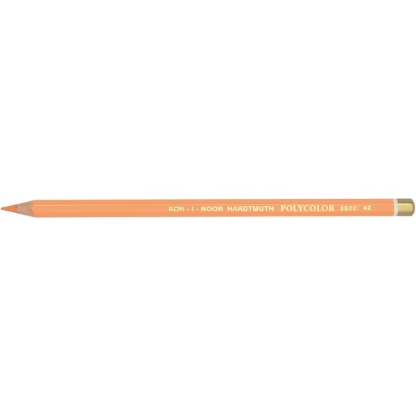 KOH-I-NOOR 아티스트 색연필 3800 크롬 오렌지 12개 팩