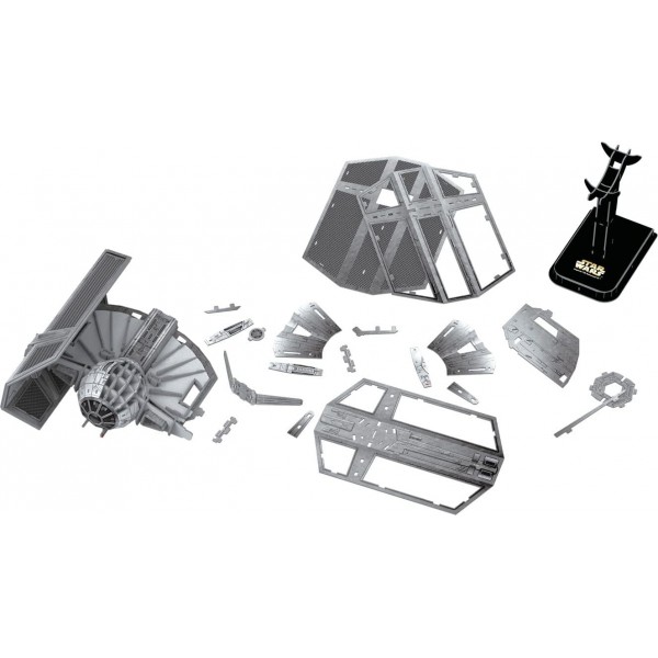 Revell Star Wars 카드보드 모델 키트 I Imperial TIE Advanced X1의 상세한 모델 키트 I 남녀노소용 I 스타워즈 팬을 위한 160개의 부품 I I 모든 경우에 이상적인 선물 아이디어