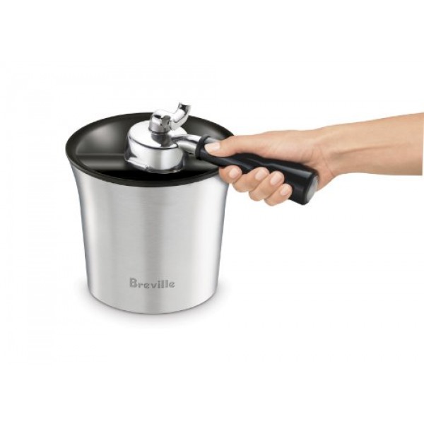 브레빌 녹 박스(BCB100 실버) 및 라바짜 슈퍼 크레마 홀빈 커피 블렌드(2.2파운드)