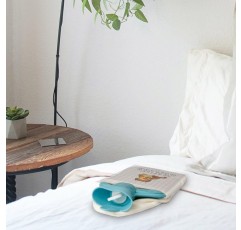 Mr. & Mrs. Panda 뜨거운 물병 수달 꽃다발 - 선물 귀여운 열 베개 수달 Sea Otter Sea Otter Otter 뜨거운 물병 커버 포함 그레이 폴리에스테르