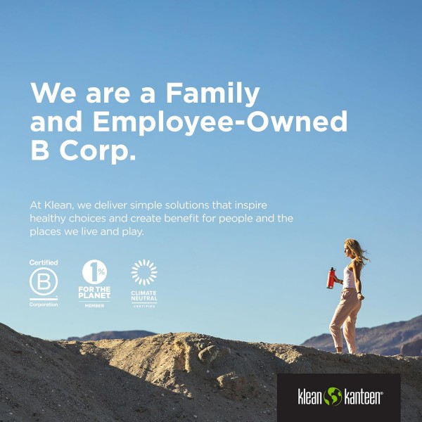 Klean Kanteen Herren 클래식 VI Trinkflasche, 블랙, 원 사이즈