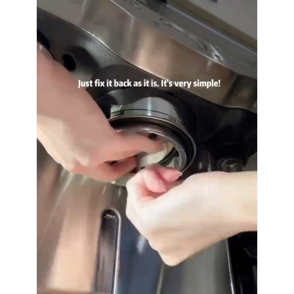 54mm 실리콘 스팀 링, Breville 에스프레소 머신 용 그룹 헤드 가스켓 교체 부품 878/870/860/840/810/500/450/ Sage 500/870/875/880/810/878 (2 팩)