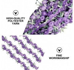 EXCEART 꽃 레이스 테두리 레이스 리본 레이스 테두리 꽃 리본 데코 리본 선물 리본 봉제 applique 의류 공예 scrapbooking 웨딩 헤어 액세서리 장식 보라색