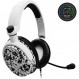 Stealth C6-100 게임용 헤드셋 XBox One 시리즈 S/X PS4/5와 호환되는 흰색 디지털 카모 멀티 플랫폼 강력한 40mm 스피커가 장착된 휴대 전화 및 태블릿 3.5mm 잭 오버화이트 카모