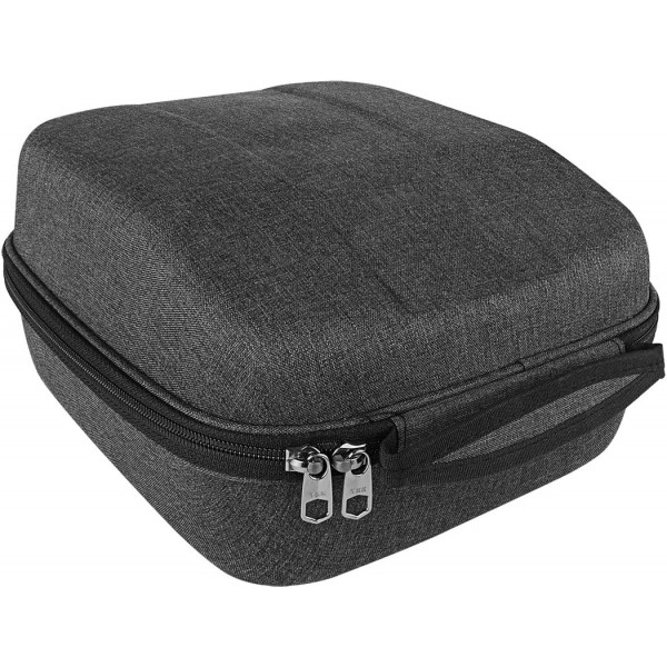 Senheiser HD599, HD598CS, HD280PRO, HD650, AKG K361, K371, K167, K540, DT880pro, DT990 보호 케이스, 하드 캐리 케이스와 호환되는 GEEKRIA 헤드폰 케이스 블랙 지퍼