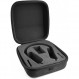 Senheiser HD599, HD598CS, HD280PRO, HD650, AKG K361, K371, K167, K540, DT880pro, DT990 보호 케이스, 하드 캐리 케이스와 호환되는 GEEKRIA 헤드폰 케이스 블랙 지퍼