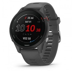 Garmin Forerunner® 255, GPS 러닝 스마트워치, 고급 통찰력, 오래 지속되는 배터리, 슬레이트 그레이
