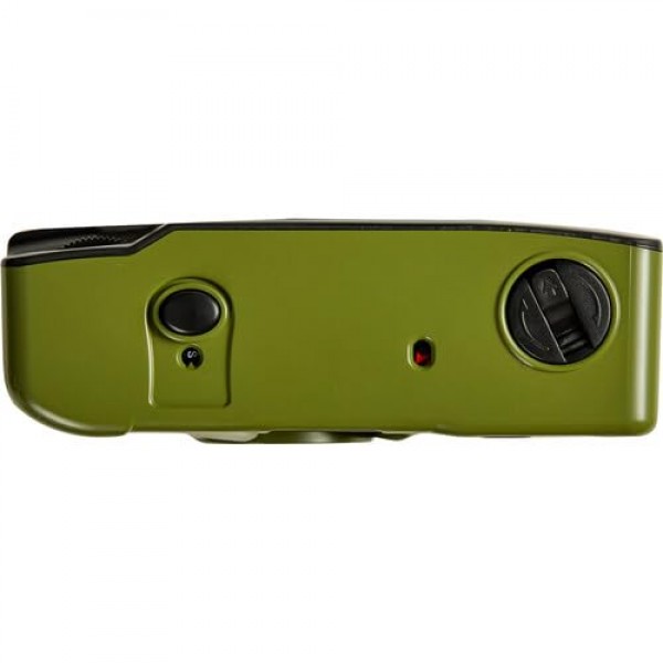 Kodak M35 즉석 카메라 스타터 번들: Kodak GC36 필름 2개 + AAA 배터리 4팩 + 렌즈 청소용 천(올리브 그린)