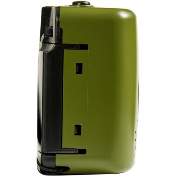 Kodak M35 즉석 카메라 스타터 번들: Kodak GC36 필름 2개 + AAA 배터리 4팩 + 렌즈 청소용 천(올리브 그린)
