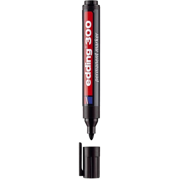 edding Permanent-Marker 300 슈바르츠(50er 팩)
