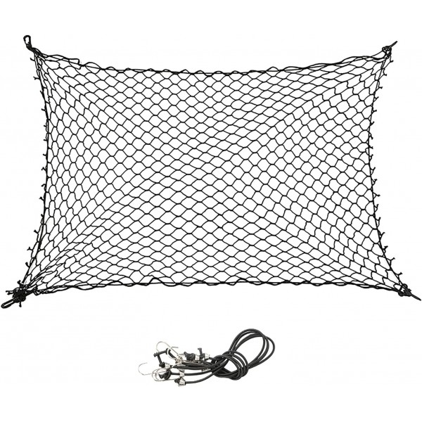 DELITLS Dog Car Net Barrier, 애완 동물 보호를 위한 조정 가능한 자동 격리 장벽 트렁크 그물, 자동차용 범용, 그림과 같이 어린이 및 애완 동물과 함께 안전한 운전을 위한 