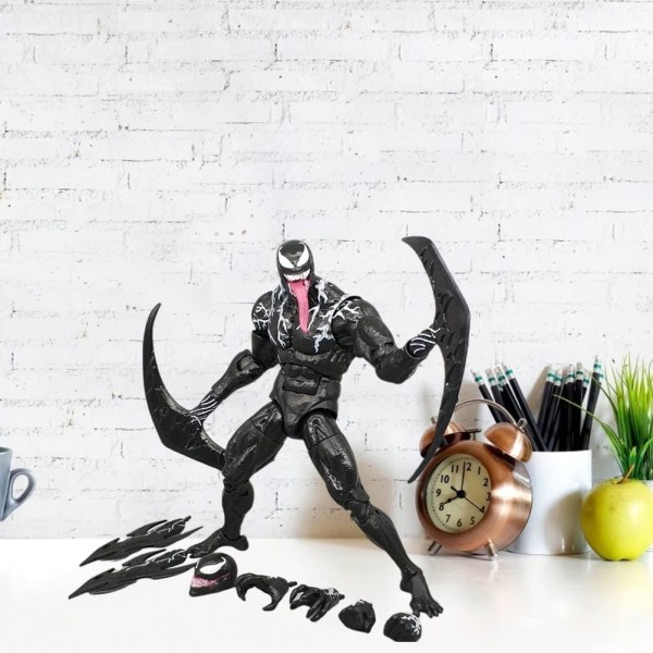 Dachan 액션 영화 pvc 그림 관절 움직일 수있는 인형 독 장난감 7 ''collectible model 그림 장난감 선물 케이크 탑 장식