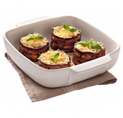 Pyrex 8013109 시그니처 스퀘어 세라믹 오븐 접시 22 x 22 cm 화이트 스퀘어 22 x 22 cm 화이트