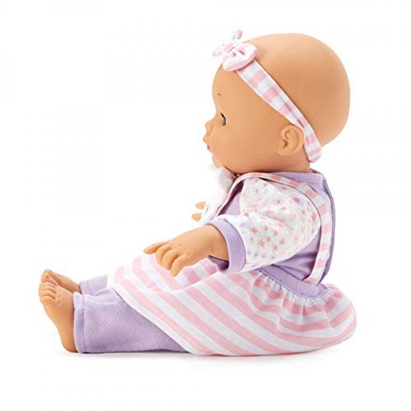 Madame Alexander, 14 Baby Cuddles 유니콘 점퍼(병 포함) 보라색 유니콘 밝은 피부 톤