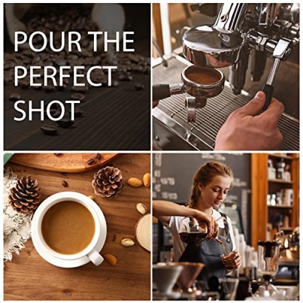 일부 Breville 에스프레소 머신용 Kailaren 에스프레소 클리닝 디스크 블라인드 인서트 - Breville 부품 BES980XL/ BES990/ BES900XL/ BES920XL과 비교 가능한 에스프레소 메이커용 58mm 