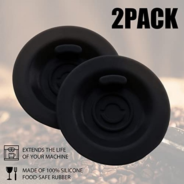 일부 Breville 에스프레소 머신용 Kailaren 에스프레소 클리닝 디스크 블라인드 인서트 - Breville 부품 BES980XL/ BES990/ BES900XL/ BES920XL과 비교 가능한 에스프레소 메이커용 58mm 