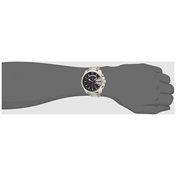 디젤 DZ4282 Mega Chief 건메탈 시계