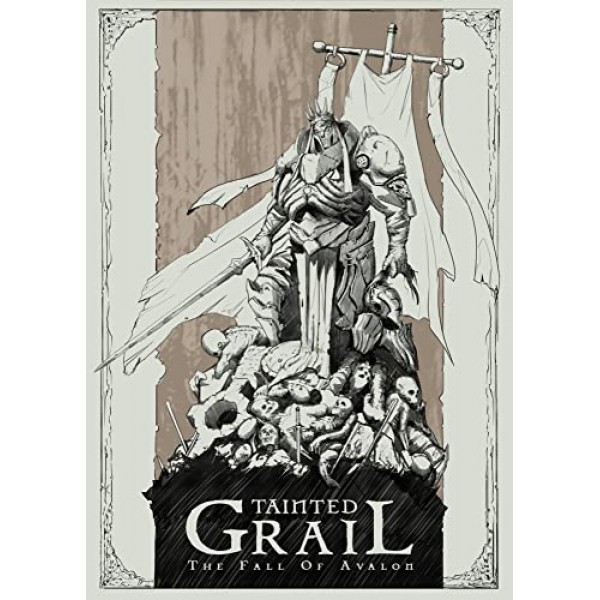 오염된 성배 아발론의 몰락 아서 왕 수집용 미니어처 - 상세한 미니어처로 게임 플레이를 향상하세요! 14세 이상, 1~4인용, 플레이 시간 2~3시간, Awaken Realms 제작