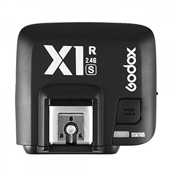 Godox X1R-S 2.4G TTL 고속 동기화 무선 원격 플래시 수신기 CONXTRUE USB LED(X1R-S 수신기)가 장착된 소니 카메라와 호환 가능