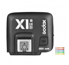 Godox X1R-S 2.4G TTL 고속 동기화 무선 원격 플래시 수신기 CONXTRUE USB LED(X1R-S 수신기)가 장착된 소니 카메라와 호환 가능