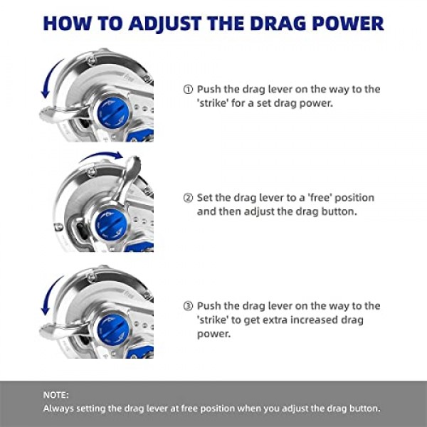 남성용 GOMEXUS 낚시 선물 느린 피치 지그 릴 CNC 모든 항공기 등급 알루미늄 바디 레버 드래그 왼쪽 및 오른손 기존 릴