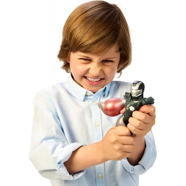 Heroes of Goo Jit Zu Marvel War Machine Hero Pack - Super Scrunchy Bead Stuffed Marvel 피규어 4.5