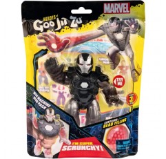 Heroes of Goo Jit Zu Marvel War Machine Hero Pack - Super Scrunchy Bead Stuffed Marvel 피규어 4.5