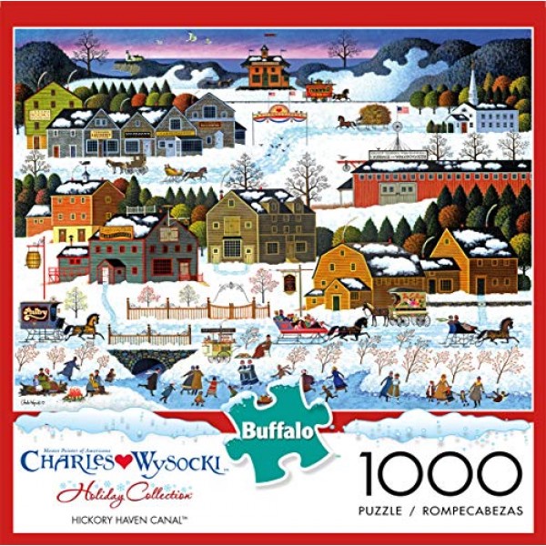 Buffalo Games - Charles Wysocki - Hickory Haven Canal - 1000피스 직소 퍼즐