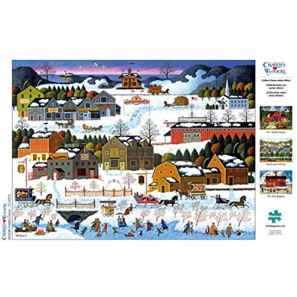 Buffalo Games - Charles Wysocki - Hickory Haven Canal - 1000피스 직소 퍼즐