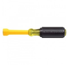 Klein Tools 640-7/16 3인치 중공축 및 쿠션 그립 핸들이 포함된 7/16인치 코팅 너트 드라이버