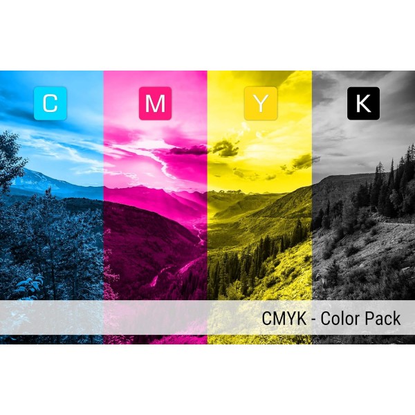 ECOSYS M5521cdw M5521cdn P5021cdw P5021cdn P5021용 Kyocera TK-5230 Black Cyan Magenta Yellow와 호환되는 4 Mipuu 토너 카트리지