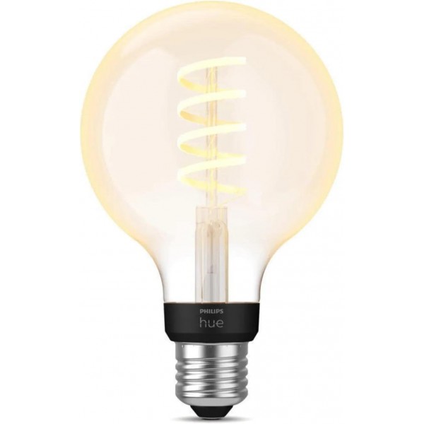 Philips Hue 블루투스 화이트 앰비언스 LED E27 글로브 - G95 7W 550lm 잉크 다리와 Dimmschalter