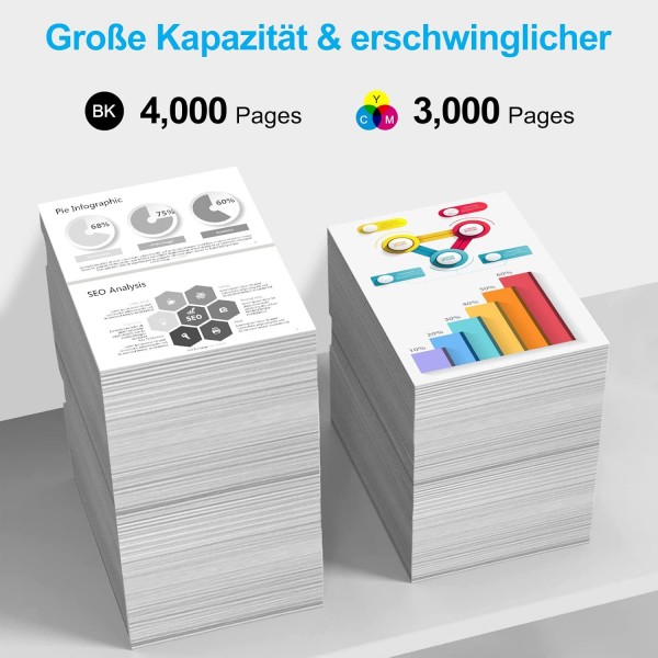 Manyjets TK-5240 교세라 토너 TK5240 및 M5526cdn 토너 교세라 에코시스 P5026cdn 교세라 에코시스 P5026cdw 교세라 에코시스 M5526cdn 교세라 에코시스 M5526cdw