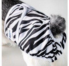 MICOOYO 여성용 기저귀, 열 기간 요실금 생리 문제를 위한 재사용 가능한 강아지 기저귀 (Wild Africa, XS(4