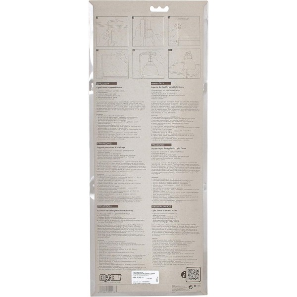 Exo Terra Light Bracket, Exo Terra Light Dome 또는 Wire Light용 브래킷